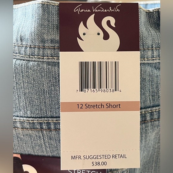 Gloria Vanderbilt Amanda Jeans -Size 12 Short - Picture 7 of 8